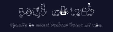 Cats Lover by lolisfresh — Dingbats Font — thumbnail 2