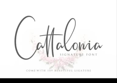 Cattalonia Font by Pen Culture — Script Handwritten Font — thumbnail 1
