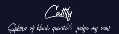 Cattily by Edric Studio — Script Handwritten Font — thumbnail 2