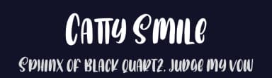 Catty Smile by FatmaStudio — Script Handwritten Font — thumbnail 2