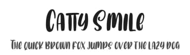 Catty Smile by FatmaStudio — Script Handwritten Font — thumbnail 1