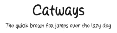 Catways by Khurasan — Script Handwritten Font — thumbnail 1
