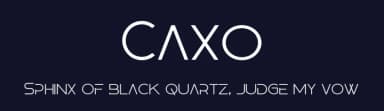 Caxo by Khurasan — Sans Serif Font — thumbnail 2