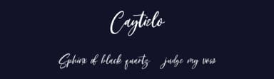 Caytielo by Maulana Creative — Script Handwritten Font — thumbnail 2