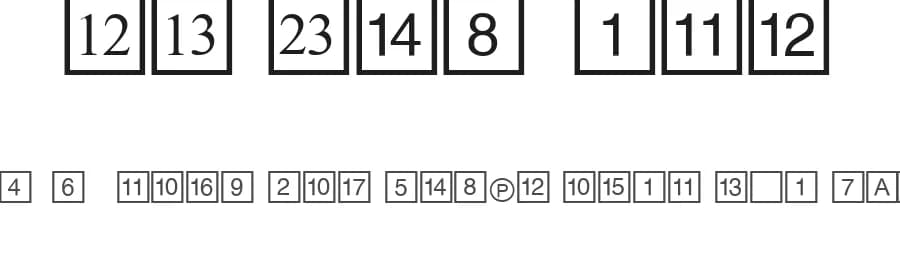 CD Numbers by FontGrube AH — Dingbats Font