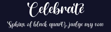 Celebrate by Fillo Graphic — Script Handwritten Font — thumbnail 2