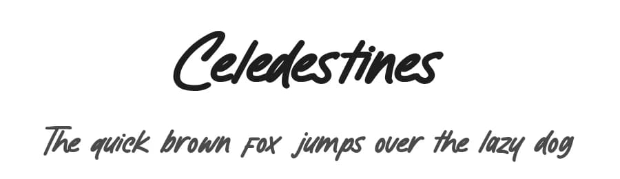 Celedestines by Fikryal studio — Script Handwritten Font — preview 1