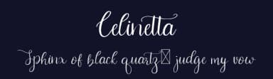 Celinetta by Septiandika Pratama — Script Handwritten Font — thumbnail 2