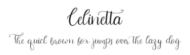 Celinetta by Septiandika Pratama — Script Handwritten Font — thumbnail 1