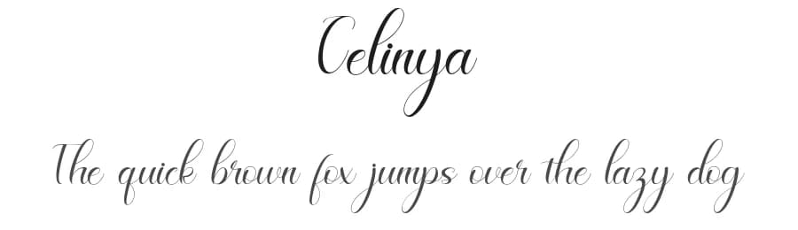Celinya by Ronin Design — Script Handwritten Font