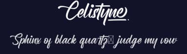 Celistyne by Calligraphy Fonts — Script Handwritten Font — thumbnail 2