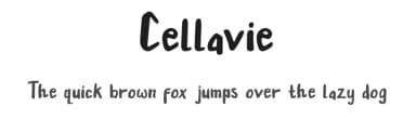 Cellavie by Denny Sutanto — Script Handwritten Font — thumbnail 1