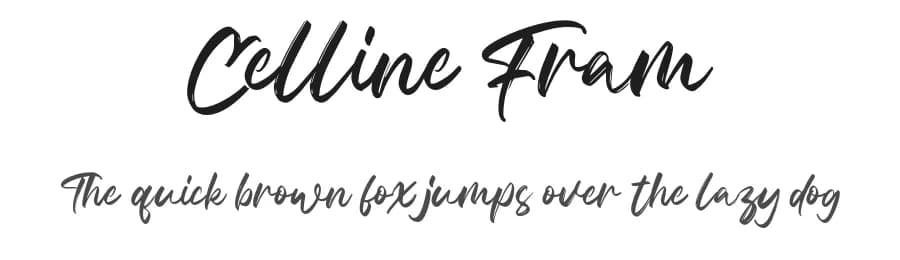 Celline Fram by StringLabs Creative Studio — Script Handwritten Font