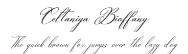 Celtaniya Bioffany by Gracetype Studio — Script Handwritten Font — thumbnail 1