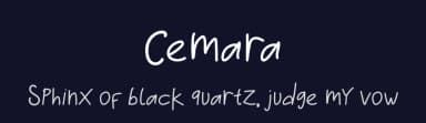 Cemara by saestudio — Script Handwritten Font — thumbnail 2