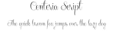 Centeria Script by Måns Grebäck — Script Handwritten Font — thumbnail 1