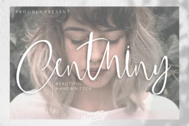 Centhiny Font by glyphstyle — Script Handwritten Font — thumbnail 1