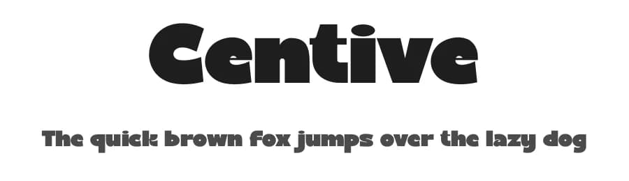 Centive by Ronny Studio — Sans Serif Font