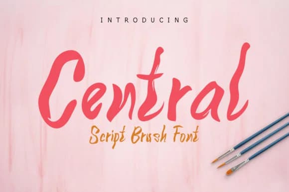 Central Font by sapre.studio — Script Handwritten Font