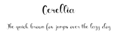 Cerellia by Illushvara — Script Handwritten Font — thumbnail 1