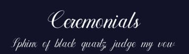 Ceremonials by UI Creative — Script Handwritten Font — thumbnail 2