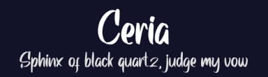 Ceria by Omotu Studio — Script Handwritten Font — thumbnail 2