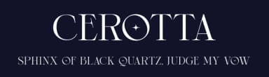 Cerotta by Zeenesia Studio — Serif Font — thumbnail 2
