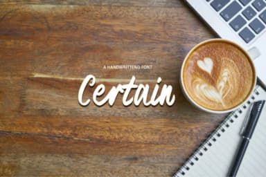 Certain Font by steponestudio — Script Handwritten Font — thumbnail 1