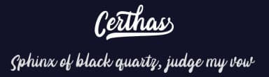 Certhas by 7NTypes — Script Handwritten Font — thumbnail 2