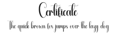 Certificate by Andi Moz — Script Handwritten Font — thumbnail 1