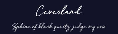 Ceverland by Bale — Script Handwritten Font — thumbnail 2
