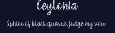 Ceylonia by Attype Studio — Script Handwritten Font — thumbnail 2