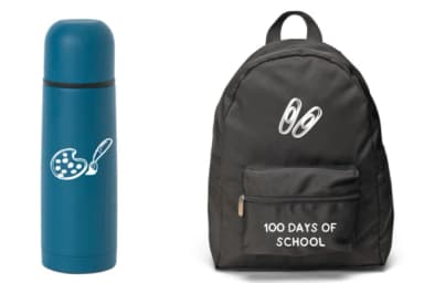 100 Days of School Doodle by Bee piyanuch — Dingbats Font — thumbnail 6