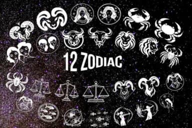 12 Zodiac by MOMAT THIRTYONE — Dingbats Font — thumbnail 1