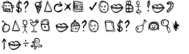 196 Hand Drawn Doddles by GraphicsBam Fonts — Dingbats Font — thumbnail 6