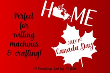 212 Canadings by 212 Fonts — Dingbats Font — thumbnail 5