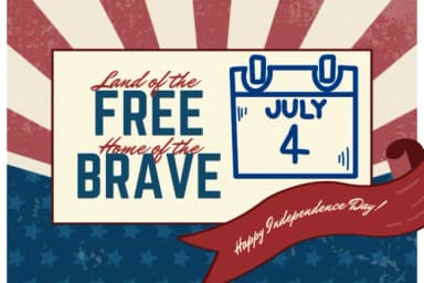 4th of July by Bee piyanuch — Dingbats Font — thumbnail 5