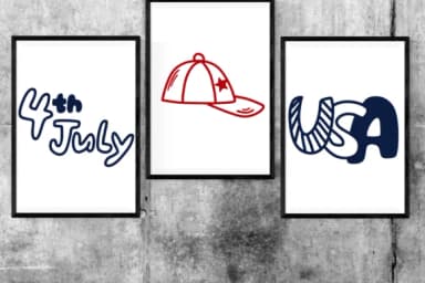 4th of July by CHANOK — Dingbats Font — thumbnail 5