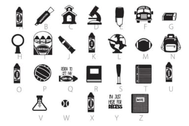 A La Carte by Illustration Ink — Dingbats Font — thumbnail 3