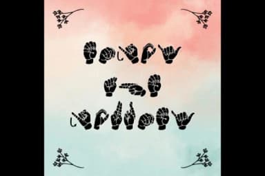 Able Lingo ASL 1 by Able Lingo — Dingbats Font — thumbnail 5