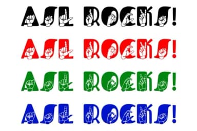 Able Lingo ASL 3 by Able Lingo — Dingbats Font — thumbnail 4