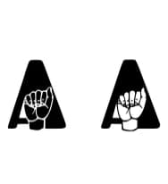 Able Lingo ASL 3 by Able Lingo — Dingbats Font — thumbnail 8