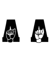 Able Lingo ASL 4 by Able Lingo — Dingbats Font — thumbnail 8