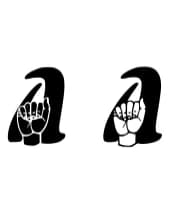 Able Lingo ASL 5 by Able Lingo — Dingbats Font — thumbnail 8