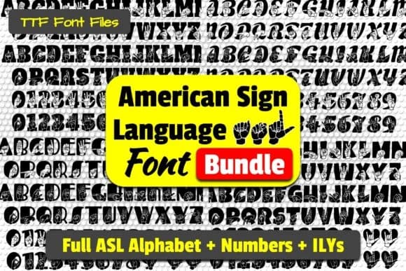 Able Lingo ASL by Able Lingo — Dingbats Font