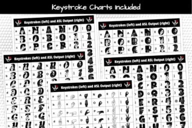 Able Lingo ASL by Able Lingo — Dingbats Font — thumbnail 7