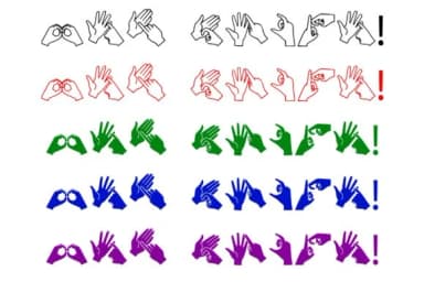 Able Lingo BSL 1 by Able Lingo — Dingbats Font — thumbnail 4