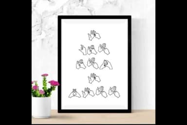 Able Lingo BSL 1 by Able Lingo — Dingbats Font — thumbnail 7