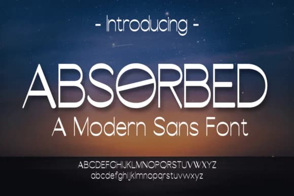 Absorbed by Marvadesign — Slab Serif Font