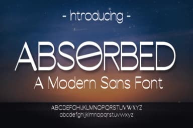 Absorbed by Marvadesign — Slab Serif Font — thumbnail 1